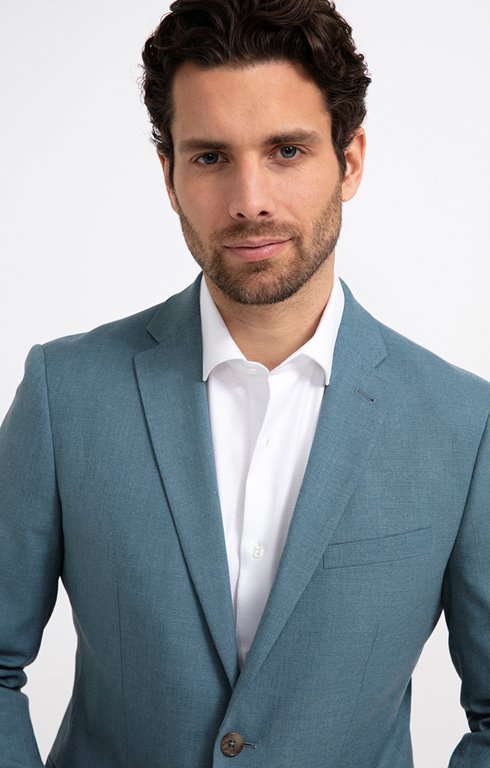 Veste De Costume Homme 3XL - Gris, Laine - Occasion Très Bon état