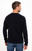 Pull col rond Torsade