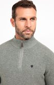 Pull col montant uni Côte