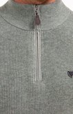 Pull col montant uni Côte
