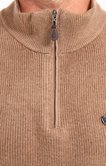 Pull col montant uni Côte