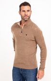 Pull col montant uni Côte