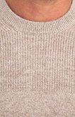 Pull col rond uni Wooly
