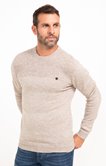 Pull col rond uni Wooly