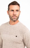 Pull col rond uni Wooly
