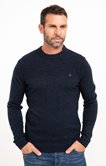 Pull col rond uni Wooly