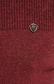 Pull col rond uni Wooly