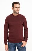 Pull col rond uni Wooly