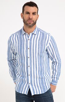 Chemise regular à rayures