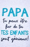 Tee-shirt papa fier