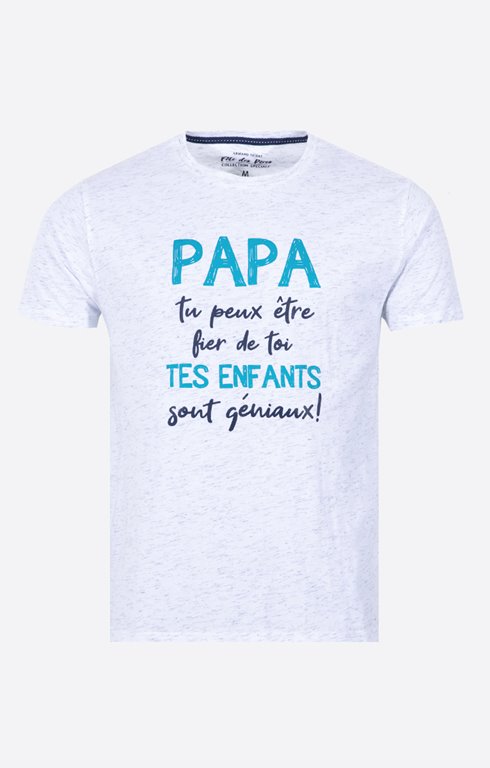 Tee-shirt papa fier