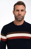 Pull col rond rayé Loft