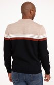 Pull col rond rayé Rizeray