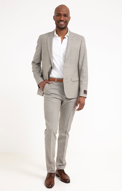 Costume Homme Armand Thiery Gris - Veste + Pantalon Taille S (40) - Ensemble Neuf Sans étiquette