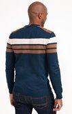 Pull col rond rayé Gazy