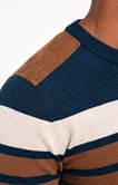 Pull col rond rayé Gazy