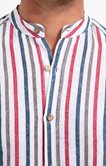 Chemise regular à rayures