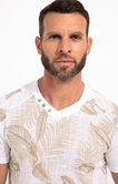 Tee-shirt manches courtes Feuille