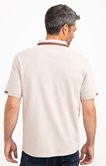 Polo manches courtes Shiny Stripe