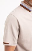 Polo manches courtes Shiny Stripe