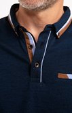 Polo manches courtes Shiny Stripe