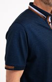Polo manches courtes Shiny Stripe