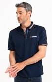 Polo manches courtes Shiny Stripe