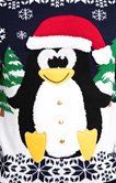 Pull Noël pingouin