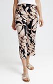 Pantacourt imprimé avec élastique dos