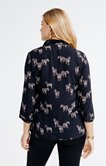 Chemise imprimé zèbre 