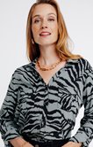 Chemise imprimé zèbre 