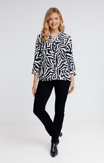 Chemise imprimée graphique