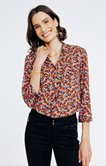 Chemise imprimé petites fleurs 