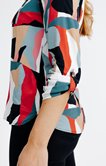Chemise imprimé abstrait 