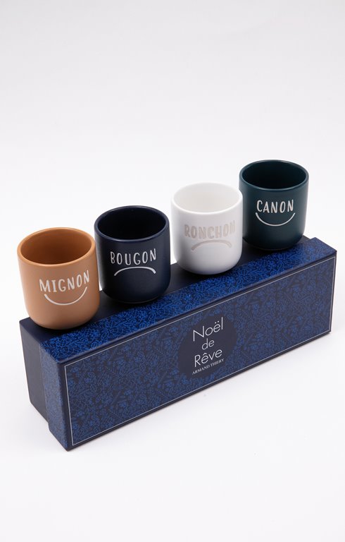 Coffret cadeau tasses à café
