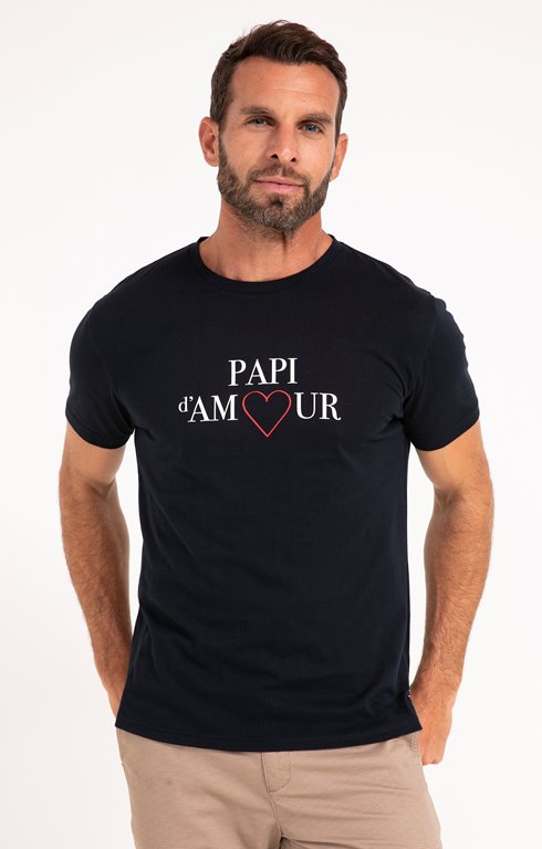 Tee-shirt papi d'amour
