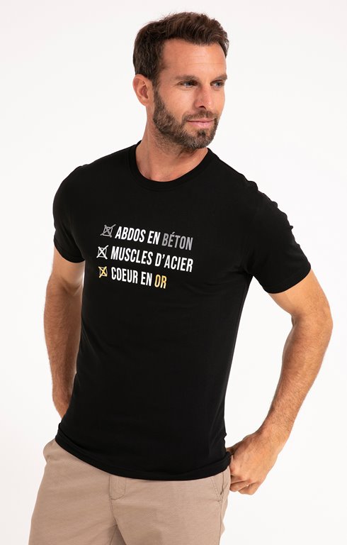 Tee-shirt metal