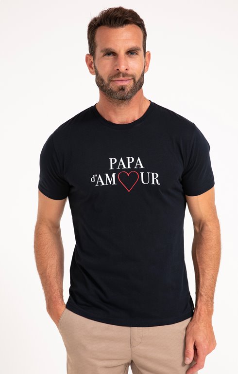Tee-shirt papa d'amour