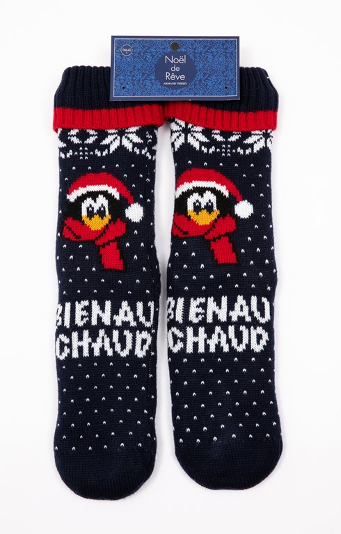 Grosses chaussettes au chaud