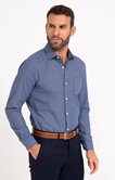Chemise manches longues coupe ajustée