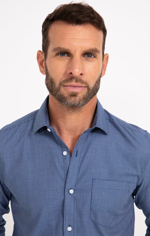 Veste Chemise Homme - Surchemise Ajustée Manches Longues - Idéale Pour Le Travail Ou Décontracté - Coupe Moderne Et Polyvalente
