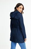 Trench à capuche amovible  
