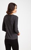 Tee-shirt hiver col strass