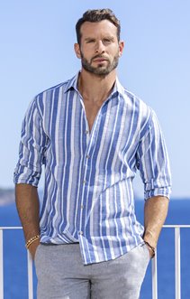 Chemise manches longues RAY AZUL
