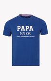 Tee-shirt Papa en or