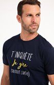 Tee-shirt t'inquiète je gère