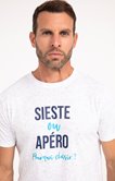 Tee-shirt sieste ou apéro