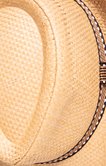 Chapeau de paille fantaisie