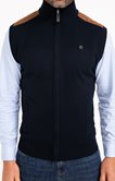 Gilet uni sans manches Sued