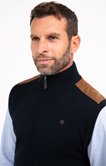 Gilet uni sans manches Sued